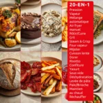 Cookeo MOULINEX Multicuiseur Airfryer Cookeo Infinity avec pale Noir – Image 9