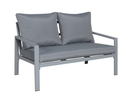 Salon de jardin en aluminium 4 personnes Pasarel