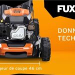 Tondeuse thermique autotractée 46cm 146cm3 - FUXTEC FX-RM4646 - 3,5 CV 50L