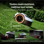 Robot tondeuse sans fil périphérique connecté Segway Navimow i206 AWD 600 m² – Image 6