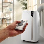 Climatiseur mobile avec évacuation Delonghi PAC EX93 Extreme 2500W 46 dB(A) – Image 3