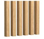 Tasseau décoratif imitation chêne Saragosse l.3 x L.280 cm vendu par 4 pièces – Image 2