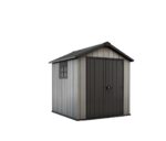 Abri de jardin OAKLAND 757 en résine - KETER - gris et noir - Surface hors tout 5,12 m² – Image 8