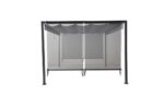 Tonnelle autoportante Moses 3x4m avec Stores enroulables latéraux – Image 4