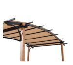 Pergola Skuta Sunjoy, 41x26m dim ext (cas échéant incl débord de toit) revêtu par poudre, épaisseur paroi : 10,5m² totale – Image 3