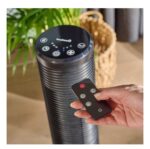 Ventilateur colonne oscillant GoodHome GHTF3-4HO 91 cm 45W noir – Image 3