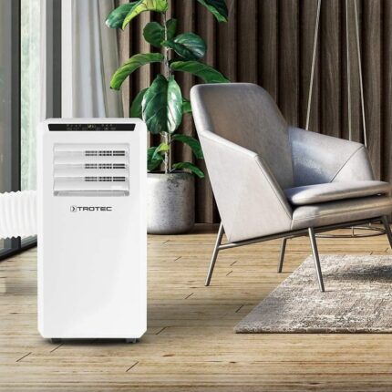 Climatiseur mobile 3 en 1 9000 BTU 2600W blanc noir