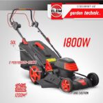 Tondeuse à gazon électrique tractée 1800W - 46CM avec carter en acier - Elem Garden – Image 4