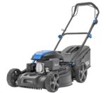 Hyundai Tondeuse à gazon Thermique Auto-tractée sans fil 51cm 196cc 4-en-1 Bac 60L Noir HYM20200SPX – Image 3