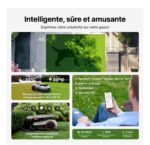 Robot tondeuse sans fil périphérique connecté Segway Navimow i210 LIDAR 1000 m² – Image 9