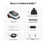 Robot tondeuse sans fil périphérique connecté Segway Navimow i210 LIDAR 1000 m² – Image 7