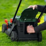Tondeuse à gazon électrique sans fil sur batterie Bosch Rotak 18V-32 65mm 1x4Ah – Image 7