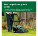 Tondeuse à gazon électrique sans fil sur batterie Bosch Rotak 18V-32 65mm 1x4Ah – Image 4