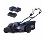 Tondeuse à batterie BC-MP430-X SET XL2 Scheppach - largeur coupe 43 cm - 600-700 m2 - bac 50L - 2 batteries 4Ah et chargeur double – Image 2
