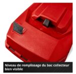 Tondeuse sans fil avec batterie 18 V - largeur de coupe 42 cm - hauteur de coupe 25 à 75 mm - bac 50 L - Einhell RASARRO 36/42 (2x5,2Ah) – Image 5