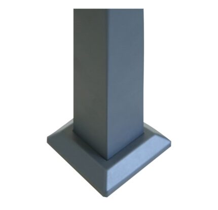 Pergola autoportante aluminium Alizé coloris gris Klikstrom 3 x 3 m