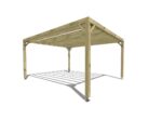 Pergola bois - 4m x 5m - indépendante - sens profondeur - livraison comprise – Image 7