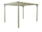 Pergola autoportante Hellebore en bois l.300 x L.400 x H.247 cm – Image 3