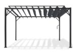 Pergola lames orientables 3x4 M gris anthracite – Image 5