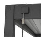 Pergola bioclimatique autoportante aluminium et acier gris Samiel 4x3 m – Image 7